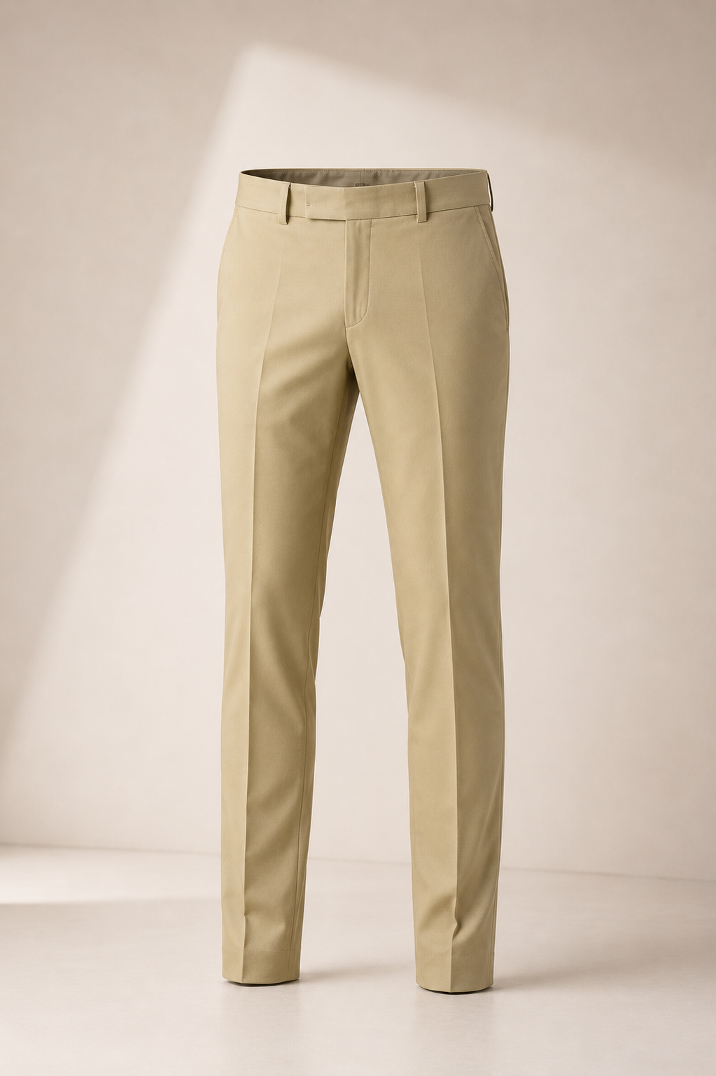 Men's Classic Khaki Slim Fit Trouser | Wrinkle Resistant | All Occasion Wear
