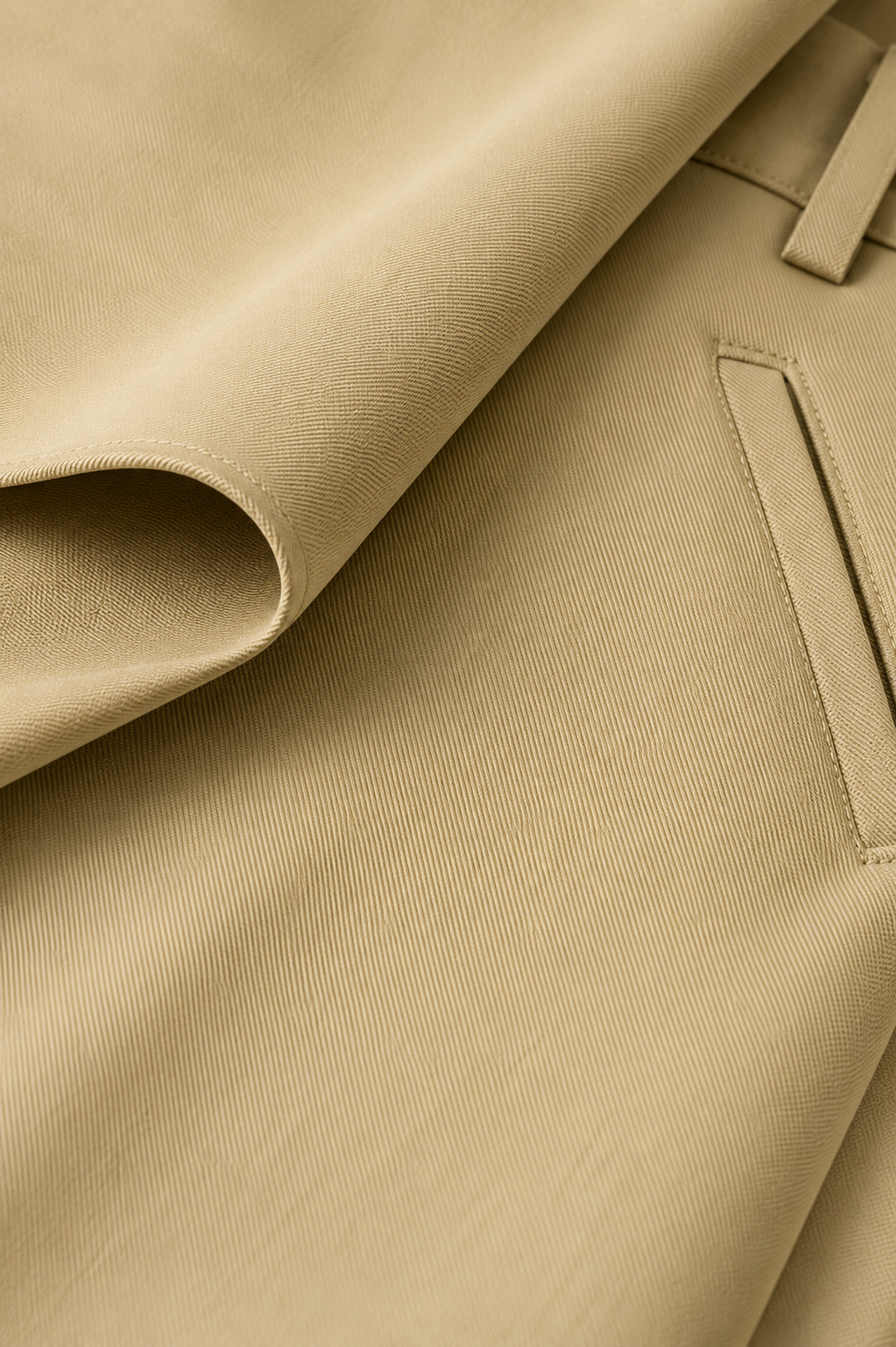 Men's Classic Khaki Slim Fit Trouser | Wrinkle Resistant | All Occasion Wear